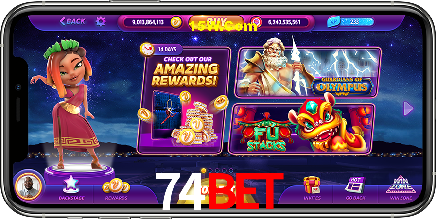 Mesa de Blackjack 74Bet
